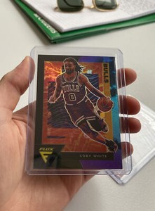 2020-21 NBA Panini Flux - Coby White Lunar Eclipse 13/25 - Chicago Bulls
