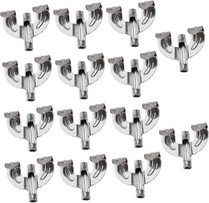 14Pcs Bass Drum Claw Hook Compatible with Bass Drum Percussion Instrument Rep - Picture 1 of 3