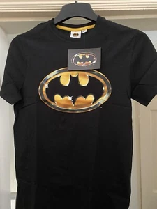 Camiseta pequeña con licencia con logotipo de película de Batman 1989 - Imagen 1 de 2
