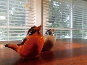 Hecho en Dinamarca por Kesa x 2 pájaros de cerámica - Imagen 1 de 1