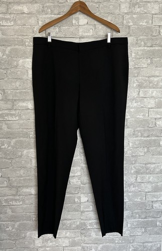 Pantaloni eleganti Coach 1941 tg 18 neri vita davanti tasche posteriori chiusura zip