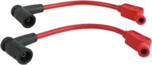 TAYLOR 8mm RED SPARK PLUG WIRES HARLEY ROCKER BLACKLINE BREAKOUT FXS FXCW FXSB - Picture 1 of 1