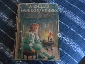 A CHILD'S GARDEN OF VERSES Robert Louis Stevenson HC 1924 ILLS Frances Brundage - Bild 1 von 11
