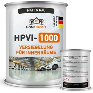 ✳️ HPVI-1000 Epoxidharz Innen Versiegelung matt Kopfversiegelung Topcoat Garage - Bild 1 von 1
