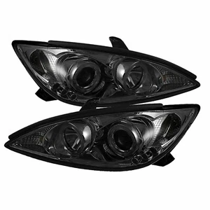 Spyder 5064325 Smoke Halo Projector LED Headlights -Pair for 02–06 Toyota Camry - Picture 1 of 3