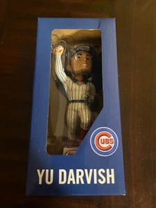 NIB Chicago Cubs YU DARVISH Bobblehead "Super-Yu" Season Ticket Holder Gift RARE - Picture 1 of 7