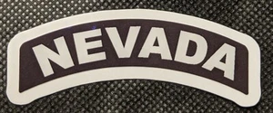 Adesivo Nevada Mini Casco Rocker Decalcomania Casco di Stato - Foto 1 di 1