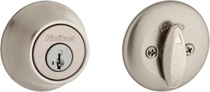Kwikset 660 26D SMT Single Cylinder Deadbolt with SmartKey - Satin Chrome - Picture 1 of 1