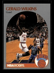1990-91 NBA Hoops #212 Gerald Wilkins (NM)(BSK) - Picture 1 of 2