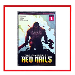 Cimmerian Red Nails #1 Cvr C Kalvachev Ablaze 1994 Sehr guter Erhaltungszustand + 8,5 Conan Comic Buch B + Bd - Bild 1 von 23