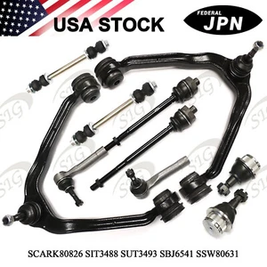 Kit de 10 piezas de varilla de amarre de brazo de control delantero para Chevy Avalanche 1500 2002-2006 - Imagen 1 de 9
