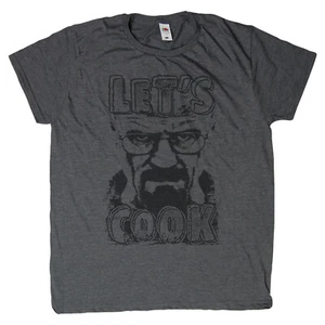 Let's Cook T-Shirt Retro Tee Breaking Bad Design Character Vintage Cool TV gift - Picture 1 of 2