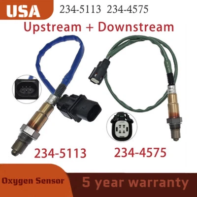 Sensor de oxígeno arriba y abajo 2 piezas para Ford Fusion Escape 2013-2016 2,0 L L4 Turbo Foto 1 de 4