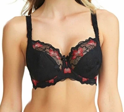 Fantasie Lingerie Leona Underwired Balcony Bra Sunset Size 30D Free P&P UK - Image 1 of 3