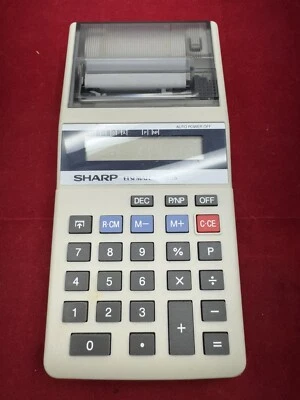 Sharp EL-1611 10-Digit Handheld Printer - Image 1 of 4