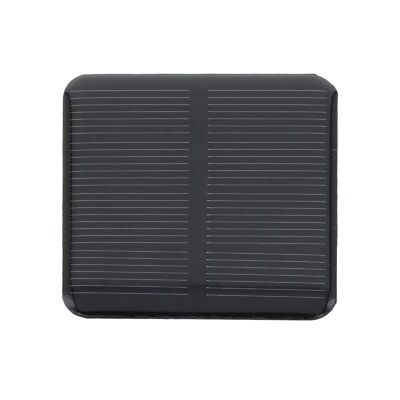 Solar Ladepanel 50*50*2,6 mm schwarz f??r 1,2 V Ni MH Batterien 0,32 W Brandneu - Bild 1 von 4