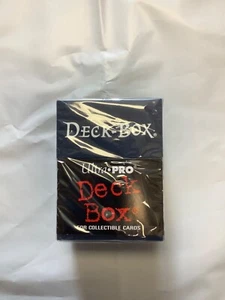 New Blue Ultra Pro Deck Box Holds 75 Standard Collectible Gaming Cards 2008 - Picture 1 of 1