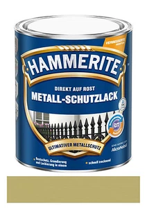 Hammerite Metallschutz-Lack Glänzend 250 ml Gold NEUWARE Art. Nr. 5087580 - Bild 1 von 2