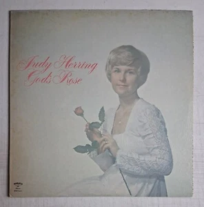 Judy Herring God's Rose Vinyl LP Record Album & Sleeve - Foto 1 di 10