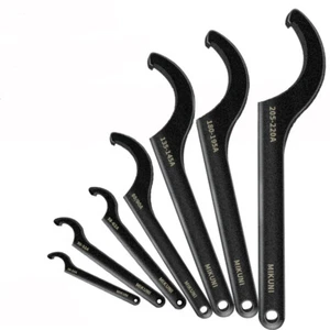 Llave de gancho C cabeza cuadrada C panner motocicleta bicicleta llave de dirección herramienta de reparación - Imagen 1 de 18