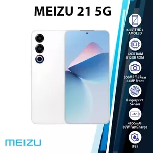 (Nuovo) Telephono cellulare Android MEIZU 21 5G 12 GB + 512 GB BIANCO dual SIM sbloccato - Foto 1 di 3