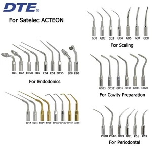 Escalador ultrasónico dental Woodpecker DTE puntas piezoeléctricas escalado Endo período SATELEC - Imagen 1 de 314
