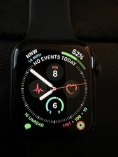 apple watch series 6 44mm gps cellular space grey execellant condition.