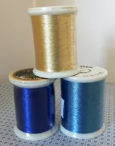 Superior Threads Metallics, 40 wt, Embroidery, Quilting & Decorative Stitching - Picture 1 of 3