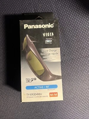 Panasonic Iveta 3D Quick Charge Glasses TY-ER3D4MU - Image 1 of 4