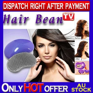 2x Brand New Hair Bean Brush Detangling Hair Care Styling Comb as seen on tv - Picture 1 of 1