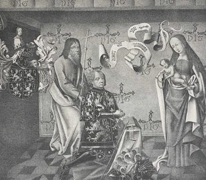 REMARKS ON THE FIFTEENTH-CENTURY DIPTYCH OF THE CHEVALIER PHILIP HINCKAERT, CHAS - Foto 1 di 1