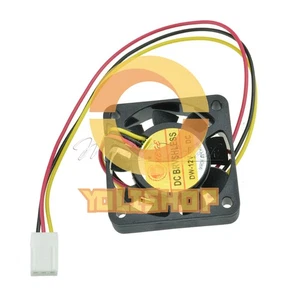 40X40X10MM 12V 3Pin 40mm Mini 4cm DC Brushless Computer Cooler Cooling Fan PC - Picture 1 of 7