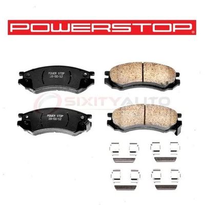PowerStop Front Disc Brake Pad & Hardware Kit for 1993-2002 Saturn SC2 - gx Foto 1 de 4