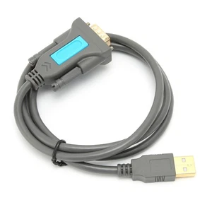 Mindpure Serial Port Cable US015 USB To DB9 RS‑232 Male To Male Computer Con NEW - Afbeelding 1 van 12
