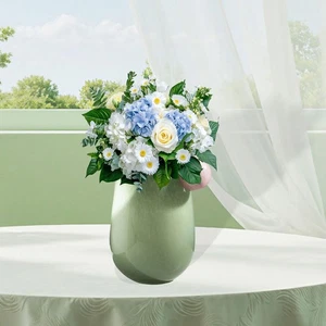 Glass Flower Vase Dried Flower Arrangement for Dining Room Living Room Decor - Picture 1 of 6