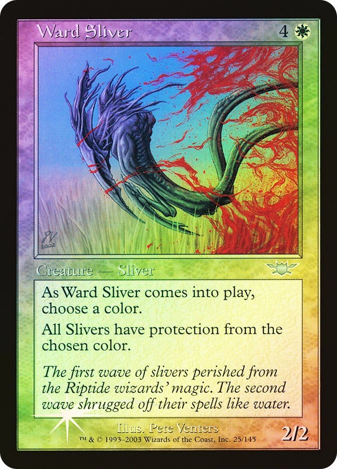 MTG FOIL Ward Sliver  - Legions #25 - Image 1 of 1