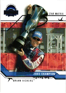 2004 Press Pass Eclipse - Busch Series Brian Vickers #37 - Picture 1 of 2