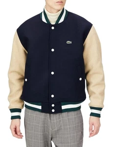 Letterman Lacoste College all Wool Varsity Jacket Vintage Retro Classic - Picture 1 of 5