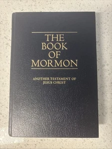The Book of Mormon Another Testament of Jesus Christ 1981 HC - Picture 1 of 9
