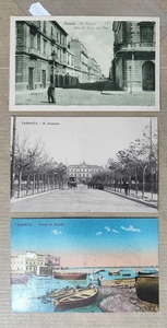 TARANTO CITTA'-LOTTO 3 CARTOLINE-D4-196 - Picture 1 of 1