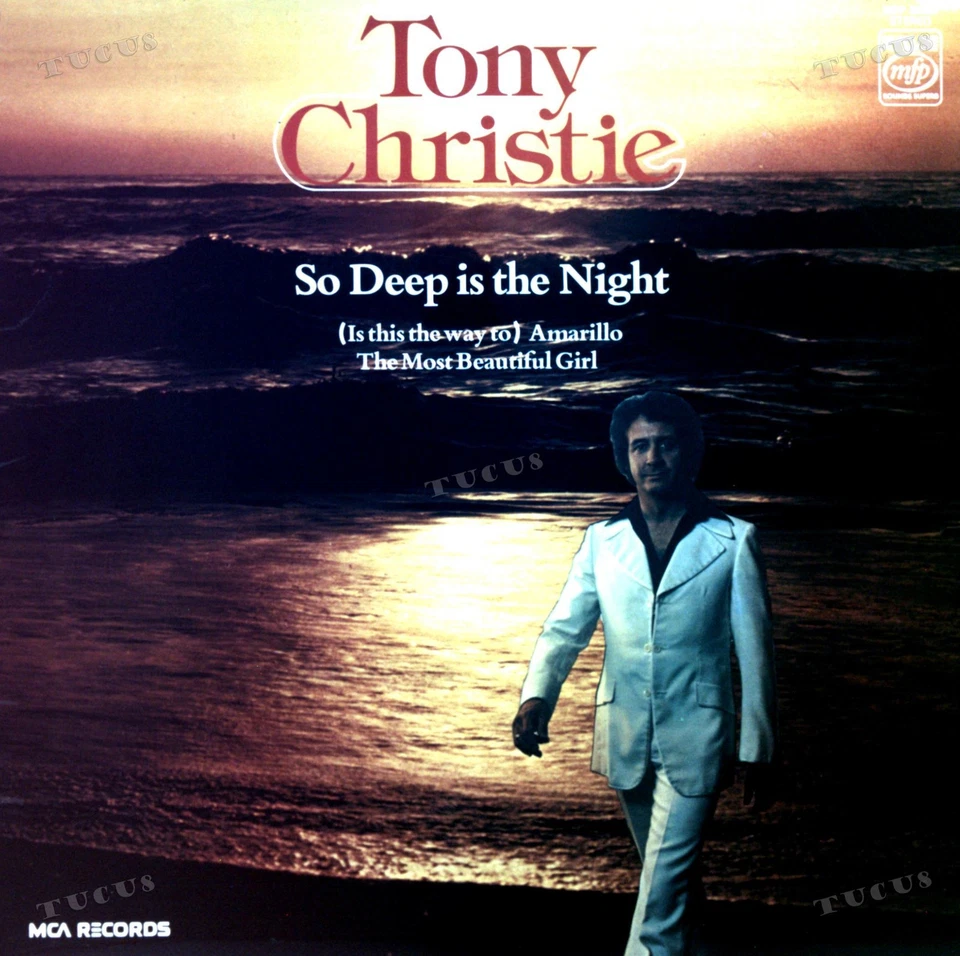 Tony Christie - So Deep Is The Night LP (VG/VG) .* - Image 1 of 1
