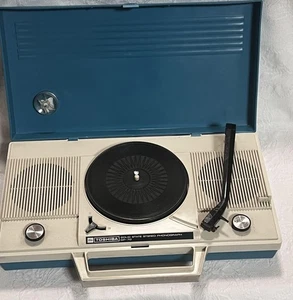 Toshiba GP70 Stereo Portable Record Player Fully Tested and Working - Picture 1 of 5