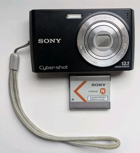 Sony Cyber-shot DSC-W510 12.1MP Digital Camera - Black - Picture 1 of 5