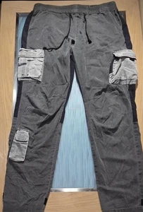 John Elliott Men’s Cargo Jogger Pants Sz 3 (Large) Gray Utility Techwear- Flawed - Picture 1 of 12