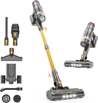  Vacuum Cleaner Cordless 55Kpa 580W Cordless Vacuum Cleaner with Smart Display Up to 75Min - Image 1 of 4