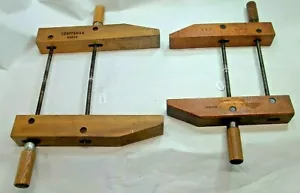 Cincinnati Tool & Craftsman Woodworkers abrazaderas paralelas de madera se abre a 8" y 10" - Imagen 1 de 6