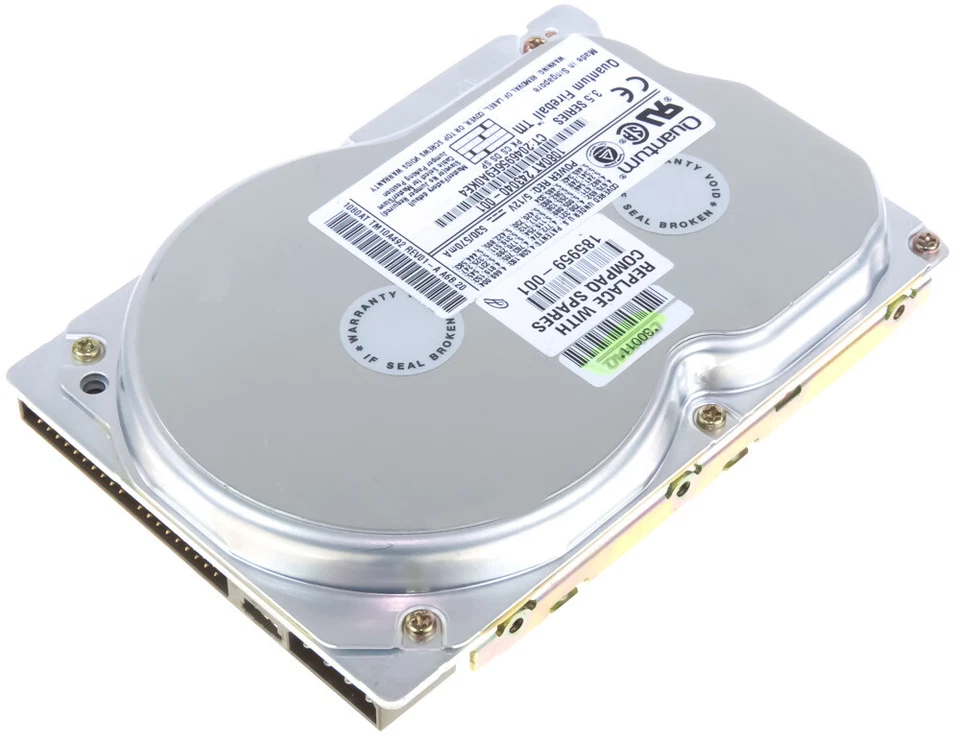 Compaq 185959-001 243040-001 1.08GB Ata 5400RPM 3.5'' 1080AT TM10A492 - Image 1 of 3