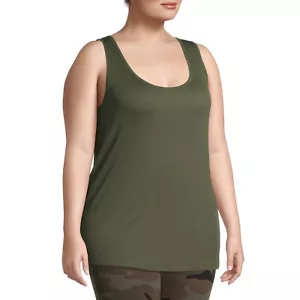 Terra & Sky Ladies Plus Size Layering Tank Top Sea Turtle Size 4X 28W-30W - Picture 1 of 4