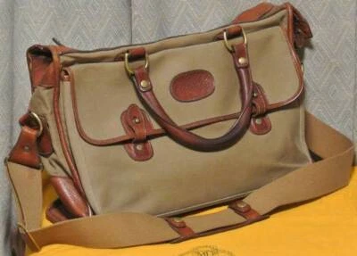 Bolsa de ombro Ghurka usada bege A 28 x L 43 x L 11 cm com garantia e manual - Imagem 1 de 4