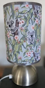 Koala aussie animal touch lamp base with fabric shade And Bulb Ser - Picture 1 of 6